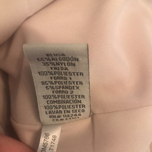 Eliza J Size 4 Fit & Flare Dress Pink Lace Top Belted Waist Barbie Pink Pockets - Picture 15 of 15